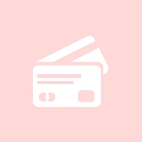 Pink aesthetic bank icon Wallet Icon Pink, Pink Money App Icon, Pink Iphone App Icons, Aesthetic Icons For Apps Pink Phone, App Logo Aesthetic, Bank Icon, To Do App, Pastel Pink Icons:), Money Icon