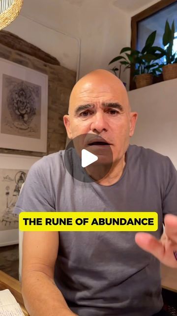 Swami Manuel English on Instagram: "The rune of abundance #abundance #rune @nirvana_rosewitch"