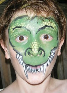 crocodile face paint. dangg this looks awesome. Crocodile Face Paint, Peter Pan Musical, Peter Pan Costumes, Theatre Makeup, Special Makeup, Halloween Eye Makeup, Kids Face Paint, Face Painting Halloween, Face Painting Designs