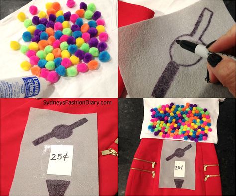 Gum Ball Machine Halloween Costume, Diy Gumball Machine Costume, Gumball Machine Halloween Costume, Homeade Halloween Costumes, Gumball Costume, Gumball Machine Costume, Diy Gumball Machine, Halloween Costumes For Work, Disney Pumpkin