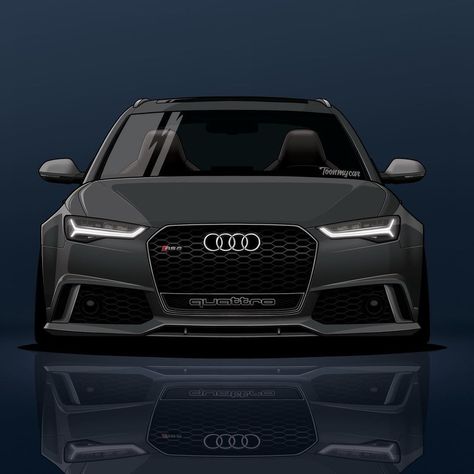 Wallpaper Car, Logo Wallpaper Hd, Audi Car, Cool Car Drawings, Automotive Artwork, Car Vector, Car Artwork, Cool Car Pictures, Audi Rs6