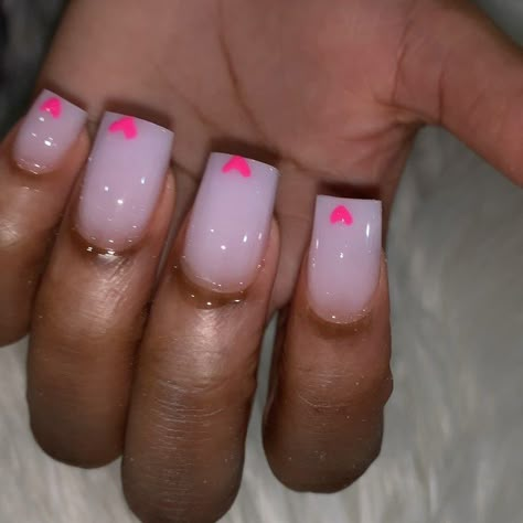 Short Acrylic Nails With Initials, Birthday Nails 12, Overlay Nails Designs, Short Nails Birthday, Short Square Acrylic Nails Designs, Short Nails Acrylic Square, Shorties Acrylic Nails, Short Square Nails Design Ideas, Birthday Nails Short