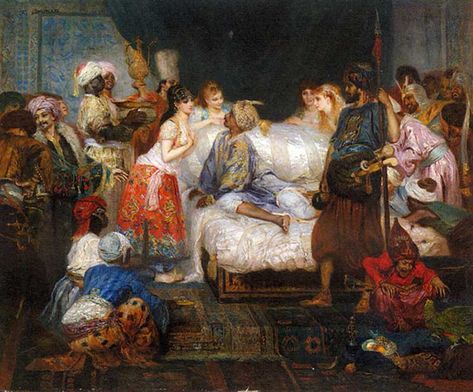 The Imperial Harem of the Ottoman Empire: More than Just Beautiful Women | Ancient Origins Empire Ottoman, Winslow Homer, Ancient Origins, Arts Ed, Oil Painters, A4 Poster, Victorian Art, Historical Art, Ottoman Empire