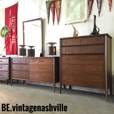 Mid Century Broyhill Saga Premier Dressers Broyhill Saga, Dresser, Mid Century, Furniture, Home Decor