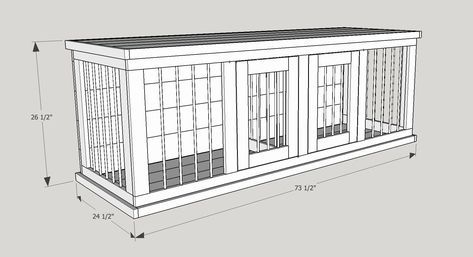 Double Dog Kennel, Wood Dog Kennel, Building A Dog Kennel, Cheap Dog Kennels, Carpentry Ideas, Indoor Dog Kennel, Wire Dog, Diy Dog Crate, Dog Kennel Cover