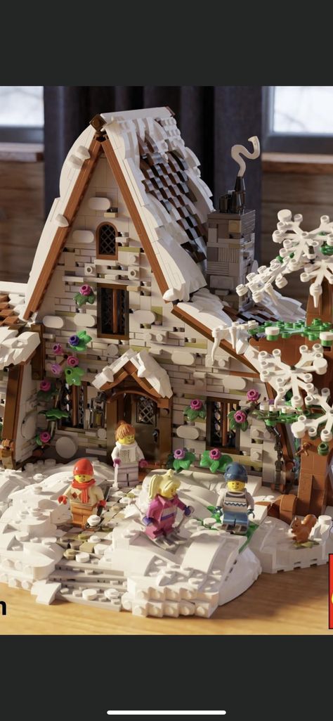 Lego Diorama, Lego Christmas Village, Brick Ideas, Lego Winter Village, Lego Village, Lego Winter, Lego Halloween, Lego Kits, Lego Christmas