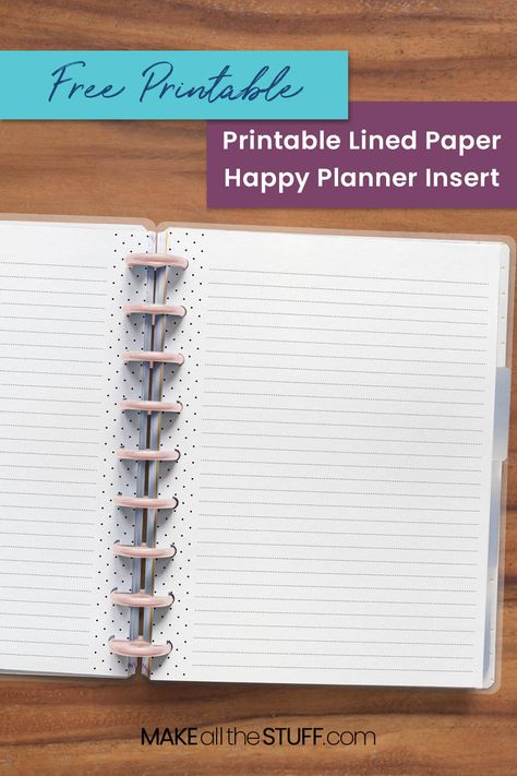 Happy Planner Notes Printable Free is available to download and print today. Also fits the Mini Happy Planner Printables Free Notes. This Lined Paper Printable also includes printables for these planner sizes: MAMBI Happy Planner, Mini Happy Planner, Big Happy Planner, Discbound Half Letter, Junior Size Discbound, A5, A4, and Letter. Happy Planner Pages Free Printable, Happy Planner Notes Printable Free, Happy Planner Calendar Printable Free, Mini Happy Planner Printables Free Inserts, Happy Planner Mini Printables Free, Free Lined Paper Printable, Classic Happy Planner Printables Free, Big Happy Planner Free Printable, Happy Planner Free Printable Templates