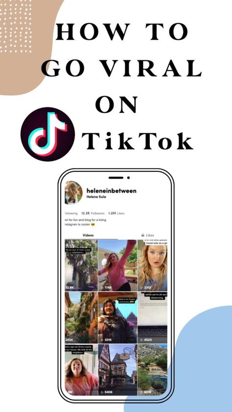 TikTok is here and it's the next big social media trend. I don't say this lightly! The last time I made that declaration was when Instagram started trending years ago. And you should definitely hop on the bandwagon and learn to grow your TikTok account right now. How to Grow on TikTok (And How I Went Viral... 4 Times) #tiktok #socialmedia #blogtips #socialmediatips #tiktoktips #viral Tiktok Strategy, Tiktok Growth, Pinterest Training, Tiktok Tips, Tiktok Marketing, Tiktok Ideas, Blog Business, Christian Business, Instagram Algorithm