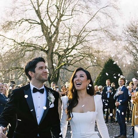 Suzanne Neville London on Instagram: "R E A L B R I D E 🤍 Breathtaking real bride Verity wearing Amber for her elegant Winter wedding day at @iscoydpark, captured by the one and only @emmyshoots. #SN2022 #suzanneneville #londoncouturebridal #couture #newcollection #londonbridal #designerweddingdress #bridalstyle #weddingstyle #suzannenevillerealbride #londonweddingdresses #suzannenevillelondon #weddingdress #weddinginspo #weddinghair #weddingphotography #bridal #bridalgown #bridalstyle #bride Amber Suzanne Neville, Suzanne Neville Amber, Suzanne Neville Wedding Dress, Bride Hairstyles With Veil, Suzanne Neville, Elegant Winter Wedding, Wedding Pic, Inspo Pics, London Wedding