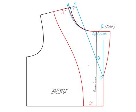 Collar Shirt Pattern, Notch Collar Shirt, Shirt Collar Pattern, Colette Patterns, Bra Sewing, Bra Pattern, Mood Fabrics, Sewing Class, Pattern Drafting