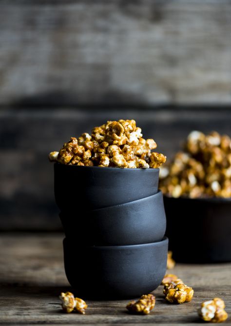 Caramel Coffee, Food Photography Inspiration, Popcorn Recipes, Caramel Popcorn, Food Photographer, Food Photography Styling, Photographing Food, Food Styling, Food Photo