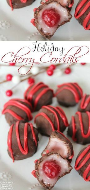 Easy Homemade Cherry Cordails Recipe! Love this Easy Christmas Dessert Recipe for Christmas parties! Cherry Cordial, Coconut Dessert, Christmas Desserts Easy, Brownie Desserts, Chocolate Covered Cherries, Candy Recipes Homemade, Cherry Recipes, Oreo Dessert, Xmas Cookies