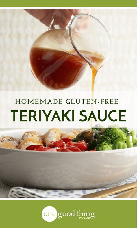 Gluten Free Teriyaki Sauce Recipe, Gluten Free Teriyaki, Gluten Free Teriyaki Sauce, Gluten Free Sauces, Teriyaki Sauce Recipe, Recipes Learn, Going Gluten Free, Homemade Teriyaki Sauce, Homemade Gluten Free