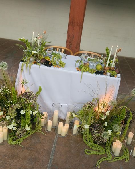 head table details for reagann & miguel • 🎞️ @joanna_creates Sweetheart Table Decor, Beautiful Wedding Reception, Head Table, Sweetheart Table, May 21, Beautiful Weddings, Wedding Reception, Table Decorations, On Instagram