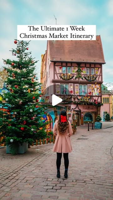 Annie Wanyi Jiang ✈ Travel Creator on Instagram: "Here’s the perfect 1 week Christmas Markets Travel Itinerary!⁣
⁣
Visiting European Christmas Markets is something you need to do at least once in your life 😍⁣
⁣
European cities come to life with bustling markets full of delicious food, drinks, and crafts! There are hundreds of Christmas markets in Europe and this travel itinerary takes you to some of the best Christmas markets in one week 🎄⁣
⁣
Most Christmas markets in Europe open at the end of November and end around Christmas or New Year’s Day so you want to plan accordingly if you want to visit these markets!⁣
⁣
SAVE THIS ITINERARY ⬇️⁣
🎅🏼 Day 1: Frankfurt, Germany⁣
🎅🏼 Day 2: Strasbourg, France⁣
🎅🏼 Day 3 - 4: Colmar, Riquewihr, Eguisheim⁣
🎅🏼 Day 5 - 7: Cologne, Germany⁣
⁣
#trave European Christmas Markets, European Christmas, End Of November, Best Christmas Markets, Christmas Markets Europe, New Year’s Day, Strasbourg France, European Cities, Frankfurt Germany