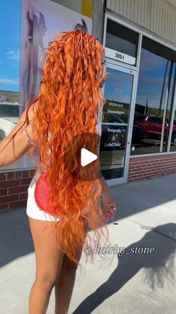 April Stone on Instagram: "👩🏽‍🦰Mermaid Knotless🧜🏽‍♀️ —————————————- #explorepage #explore #mermaid #mermaidhair #mermaidknotless #knotless #feedin #feedinbraids #atlantahairstylist #atlantastitchbraids #atlantahair #braids #humanhair #humanhairwigs #humanhairextensions #extensions #neatbraids #neatparts" Ginger Hair Styles On Black Women, 350 Boho Knotless Braids, Burnt Orange Knotless Braids, Ginger Knotless Braids Boho, Mermaid Braids Black Women, Mermaid Knotless Braids, Ginger Hair Braids, Colorful Braids For Black Women, Copper Braids Black Women