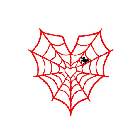 Spider Man Heart Tattoo, Spiderman In Love Drawing, I Love Spiderman Pfp, Spiderman Heart Web, Heart Cobweb, Spiderman Heart, Aesthetic Spider, Web Heart, Spiderman Painting