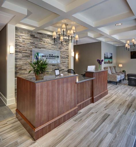 SADDLE BROOK- SD16, GRAVEL ROAD- 6X36 Integrated Medicine, Chiropractic Office Design, Design Offices, Waiting Room Design, Optometry Office, Doctors Office Decor, Medical Office Decor, Office Waiting Rooms, Decor Images