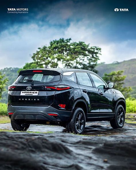 Bringing #Dark back in vogue.  #blackcar #black  Head to Society Motors MacRobertganj to book your test drive the Harrier today.. #TataHarrier #TataMotors #TataSociety Tata Harrier Black Wallpaper, Tata Motors Cars, Scorpio Images, Tata Harrier, Black Car Wallpaper, Bullet Bike, Cool Truck Accessories, Mahindra Thar, Toyota Suv