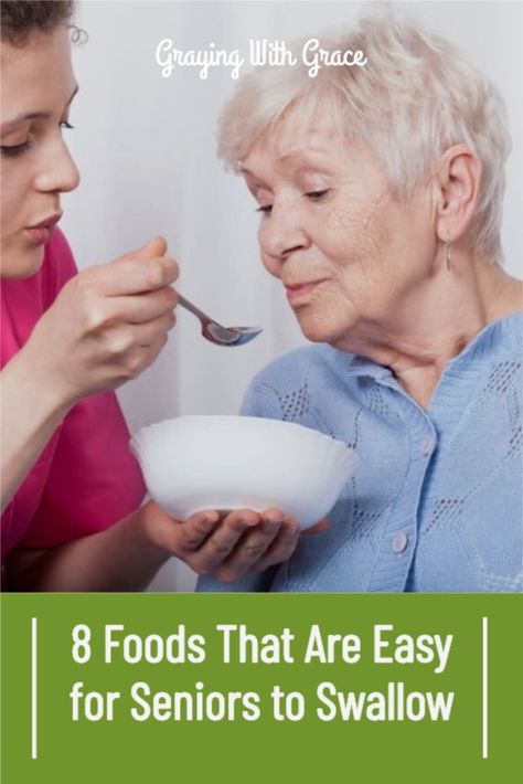 There are many reasons that elderly people can have trouble swallowing foods commonly called dysphagia. Seniors with this condition get choked easily and might even experience pain when swallowing. So, here are some easy to swallow foods for elderly people with this condition. Foods For Elderly Soft, Puree Foods For Adults, Soft Food For Older People, Puree Food For Elderly, Elderly Menu Ideas, Mashed Foods For Adults, Easy Swallow Foods, Finger Foods For The Elderly, How To Puree Food For Adults