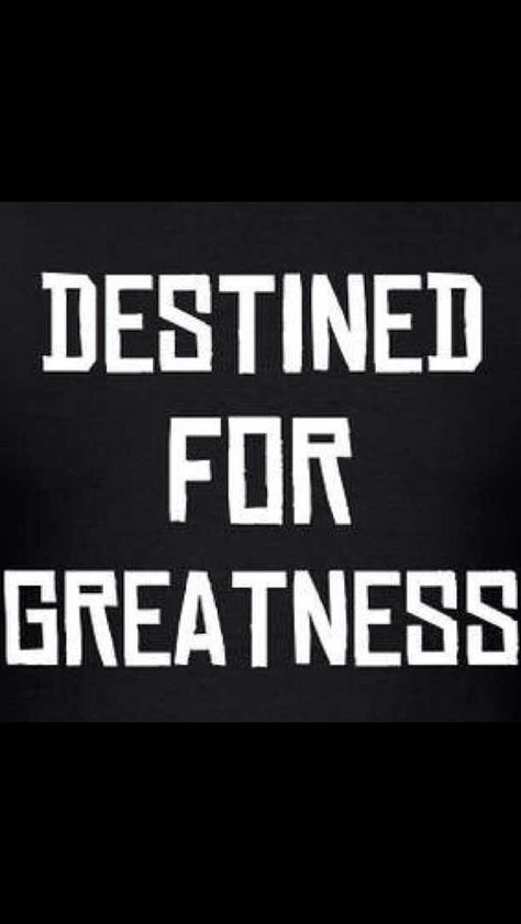 Destined for Greatness Destined For Greatness Quotes, Greatness Quotes, Fitness Posters, Darren Hardy, Destined For Greatness, I'm Not Perfect, Workout Posters, Friendship Day Quotes, Positive Outlook