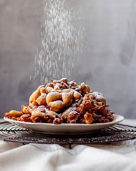 Cake Editorial, Funnel Cake Bites, Funnel Cakes, Yoghurt Cake, Cake Bites, Yogurt Cake, Cake Photography, Dutch Baby, Funnel Cake