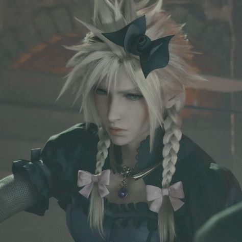 Cloud Strife Icon, Cloud Princess, Ffvii Rebirth, My Life Is Boring, Final Fantasy Cloud Strife, Final Fantasy Vii Cloud, Zack Fair, Final Fantasy Cloud, Cloud And Tifa