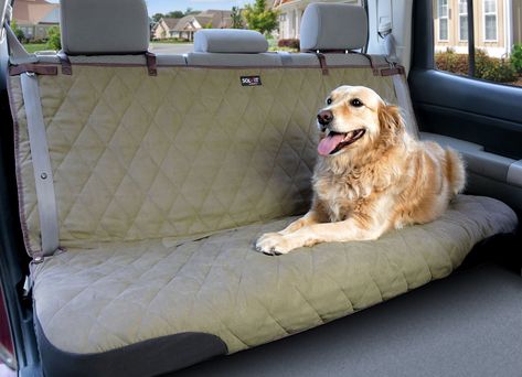 PetSafe Solvit Deluxe Bench Pet Seat Cover Standard 47 in. L x 56 in. W Green Dog Car Seat Cover for Cars Trucks and SUVs *** Click image to review more details.-It is an affiliate link to Amazon. #DogCarriersTravel Backseat Cover, Jeep Dogs, Dog Kennel Cover, Wooden Dog Crate, Kennel Cover, Dog Seat Covers, Dog Cover, Bench Seat Covers, Crate Cover