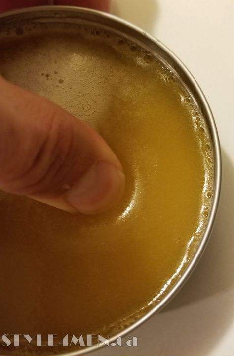 DIY Hair Gel Test - Style4Men.ca Diy Hair Gel Strong Hold, Pomade Hairstyle Men, Pomade Recipe, Diy Hair Pomade, Hair Gel Recipe, Grass Fed Gelatin, Tangerine Essential Oil, Unflavored Gelatin, Hair Pomade