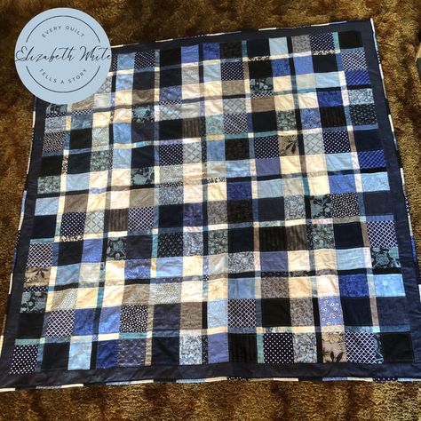 Plaidish Quilt Pattern, Plaidish Quilt, Layer Cake Quilt Patterns, Layer Cake Quilts, Plaid Quilt, Scrap Busters, Straight Line Quilting, Images And Words, Scrappy Quilt