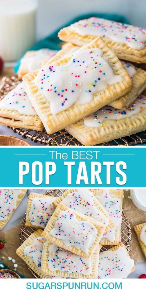 Homemade Pop Tarts Recipe, Pop Tarts Recipe, Strawberry Pop Tarts, Homemade Pop Tarts, Sugar Spun Run, Strawberry Pop, Poptart Recipe, Strawberry Pop Tart, Foil Packs