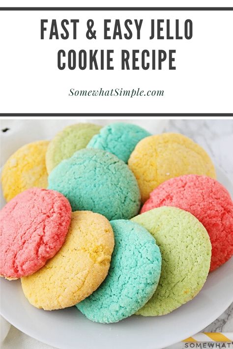 Jello Cookies Recipe, Jello Candy, Christmas Dessert Menu, Jello Cookies, Deserts Recipes, How To Make Jello, Cool Whip Cookies, Cookie Table, Cake Mix Cookie Recipes