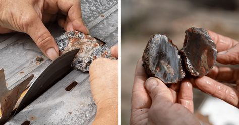 DIY Lapidary Guide: How to Easily Cut Rocks Using a Tile Saw! Gluing Rocks To Wood, Stone Polishing Diy Rock Tumbling, How To Polish Rocks With A Dremel, Lapidary Tools Hole Drilling, Tile Saws, Lapidary Tools Lapidary Mart, Tile Saw, Rock Jewelry, Rock Hounding