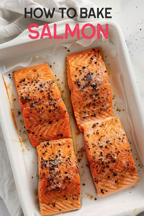 How To Bake Salmon In Oven In Foil, Cooking Salmon With Skin On, Best Oven Salmon Recipe, Salmon With Skin Recipes Baked, Baking Salmon In Oven In Foil, How To Fix Salmon, Oven Roasted Salmon Recipes, How To Bake Fish In The Oven, Frozen Salmon In Oven