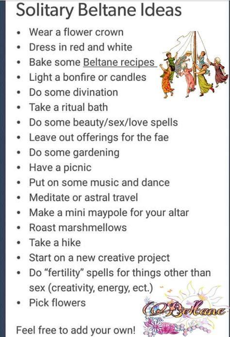 Beltane Ritual Bath, How To Celebrate Beltane, Beltane Celebration, Hippy Witch, Witch Holidays, Wicca Holidays, Witchcraft Stuff, Beltane Ritual, Urban Witch