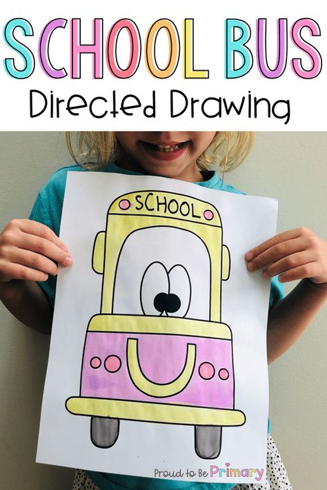 Back to school bus directed drawing art activity for kids. It includes easy DIY instructions to download for FREE to use in your classroom today! These make an adorable bulletin board for the start of the year. #artforkids #backtoschool #kidart #directeddrawing #teacherfreebie School Bus Art, Directed Drawing Kindergarten, School Bus Drawing, Teacher Diy, Art Activity For Kids, Bus Drawing, Fall Lesson Plans, Drawing Activity, Dream Classroom