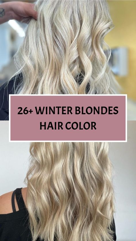 Attention blondes! Enhance your winter appearance with top-notch hair color suggestions to enhance your blonde hair this season. Whether you prefer icy platinum hues or cozy honey shades, we provide ideal colors to help you radiate like a winter queen. Embrace the enchantment of the season through a remarkable hair color change that will boost your confidence and leave you feeling amazing both inside and out. Winter Hair Ideas For Blondes, Blonde Hair Color Ideas 2024, Blonde Hair Color Ideas Fall 2024, Warm Blonde Vs Cool Blonde, Hair Toner Colors, Full Foil Blonde, Blonde Toner Shades, Winter Blondes, Creamy Vanilla Blonde Hair