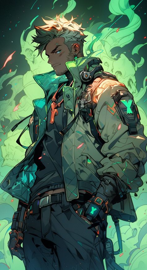 Male Mechanic Character Art, Cyberpunk Techie Character Art, Cyberpunk 2077 Characters, Cyberpunk Oc Art Male, Cyberpunk Male Character Design, Cyberpunk Oc Male, Cyberpunk Oc Art, Cyberpunk Character Art Male, Cyberpunk Character Male