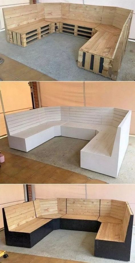 1ee3dfcd8a0645a25a35977997223d22 Repurposing Ideas, Pallet Garden Furniture, Pallet Patio Furniture, Pallet Patio, Pallet Decor, Diy Garden Furniture, Pallet Garden, Diy Holz, Pallet Furniture Outdoor