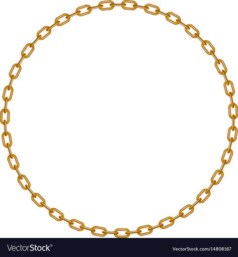 Circle Vector, Modern Disney Characters, Circle Borders, Knee Tattoo, Golden Chain, Modern Disney, Fantasy Jewelry, Photo Frames, Background Design