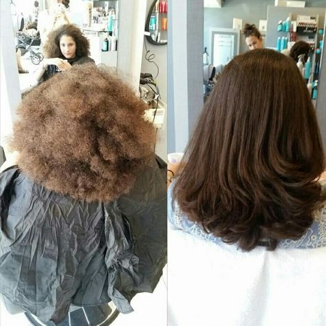 Hair Relaxing Before And After, Hair Relaxer Before And After, Keratin Blowout, Brazilian Blowout Before And After, Before And After Relaxer, Hair Relaxer Before And After Caucasian, Rebonded Hair, Keratin Smoothing, Keratin Hair