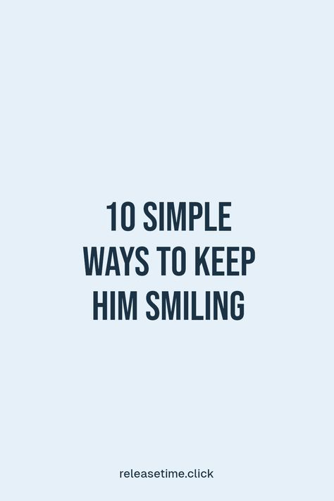 Want to brighten your boyfriend's day? Discover these 10 creative and thoughtful tips to show him love and appreciation. From small gestures to sweet surprises, making your guy happy doesn't have to be complicated. Whether it's planning a surprise date night or simply leaving a thoughtful note, learn how even little things can mean a lot. Every gesture of affection strengthens your bond and spreads happiness in your relationship. Give him the joy he deserves with these simple yet effective ways! How To Keep Your Boyfriend Happy, How To Be Sweet To Your Boyfriend, Cute Small Notes For Boyfriend, Cute Notes To Leave Your Boyfriend, Happy Boyfriend, Boyfriend Day, Surprise Date, Small Gestures, Ways To Show Love