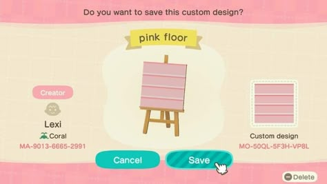 Acnh Pink Sidewalk, Pink Floor Animal Crossing, Acnh Pink Wood Path, Acnh Pink Clothes, Kawaii Animal Crossing Codes, Animal Crossing Floor Codes, Animal Crossing Pink Island, Acnh Pink Island, Acnh Valentines