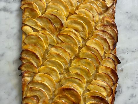 Ina’s French Apple Tart – Store Bought Is Fine Ina Garden, French Apple Tart, Bake Goods, Apple Tart, Back To Basics, Puff Pastry, Food Gifts, Baked Goods, Tart