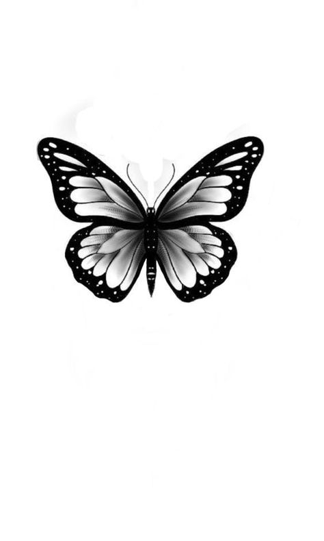 Style Small Butterfly Tattoo For Men, Monarch Butterfly Tattoo Men, All Black Butterfly Tattoo, Man Butterfly Tattoo, Butterfly Tattoo Designs Men, Male Butterfly Tattoo, Black Butterfly Tattoos, Butterfly Tattoo For Men, Hand Tattoo Butterfly