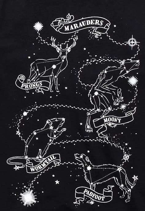 Sirius Constellation Wallpaper, Harry Potter Constellations, Marauders Constellations, Jegulus Wallpaper, Marauders Wallpaper, Constellations Art, Boox Palma, Marauders Art, Dark Academia Posters