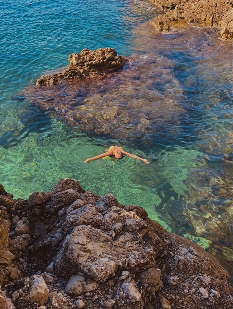 South Of France Beach, France Beach, European Summer Aesthetic, Beach Picture, Nice France, Rock Pools, Summer Dream, European Summer, Beach Aesthetic