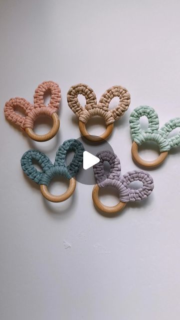 81K views · 3.2K likes | Megan | Macrame Gifts & Tutorials on Instagram: "Easter Bunny 🐰✨

#macrametutorial #macrametutorials #howto #macrame #megsmodernmacrame #shopmegsmodernmacrame #macrameshop #handmadecommunity #macramemakers #macramegift #macrameidea #diy #keychains #howtomacrame #gatheringknot #beginnerknot #beginnermacrame #beginnerartist #macramemovement #fiberart #keychaindiy #macramebraid #macramekeychain #macramecharm #fiberart #macramechristmas #relaxingtutorial #shophandmade #macramediy #macrameinstructions #macramestepbystep" Easter Macrame Ideas, Macrame Easter, Macrame Gifts, Bunny Teether, Diy Keychains, Macrame Rings, Macrame Supplies, Hippity Hoppity, Mini Macrame