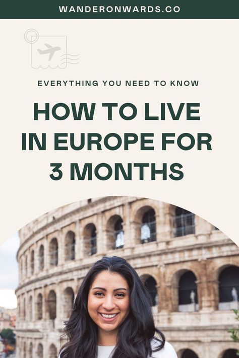 How to Live in Europe for 3 Months: How to Move Abroad and Live Abroad Move To Europe, Live In Europe, Live Abroad, Move Abroad, Living In Europe, Expat Life, Living Abroad, Study Abroad, Master Class