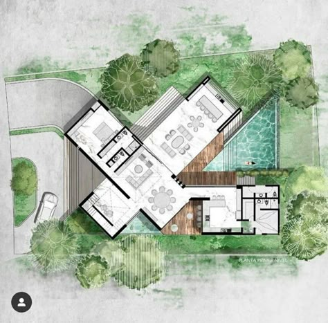 Pantry Door Ideas, Small Barndominium, Architecture Drawing Plan, Architectural Floor Plans, Kitchen Transformation, Architecture Design Sketch, Modern House Exterior Design, House Layout Plans, Architecture Model House